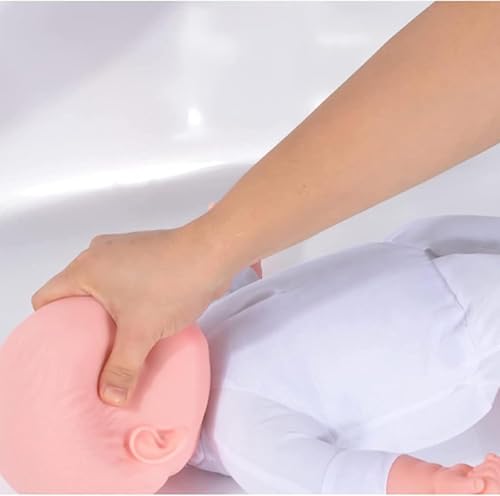 HGAYUBDV Manequim de bebé recém-nascido, modelo de cuidados com o bebé, boneca de corpo macio de 20 polegadas, modelo de massagem de treino passivo para maternidade, escola, centro de saúde