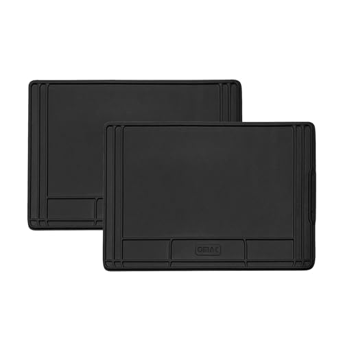 OMAC 2 Pcs Under Sink Mat for Kitchen & Bathroom 34