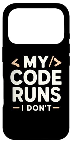 My Code Runs I Don't | �R�[�f�B���O�W���[�N �ʔ����\�t�g�E�F�A�G���W�j�A �X�}�z�P�[�X iPhone 17 Pro �p