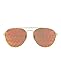 Gucci GG 0107 S- 002 GOLD/ORANGE Sunglasses