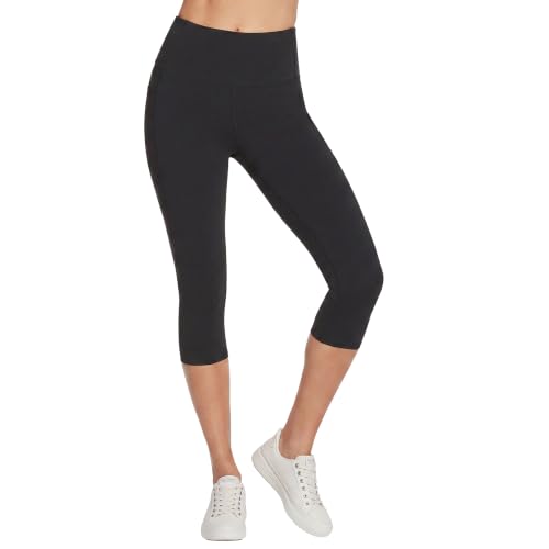 Image of Skechers Women's High Rise Goflex Hw Regular Fit Capri Leggings