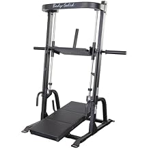 Body Solid GVLP Vertical Leg Press Machine, Precision Workout for Targeting Quads, Calves, Glutes, Hamstrings, Commercial and Home Gym Equipment Weight Machine for Lower Body Workouts