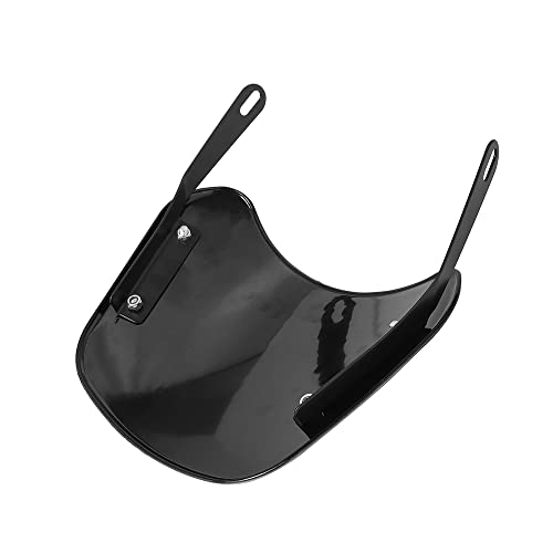 Déflecteur de vent moto aérodynamique pour protection de phare rond