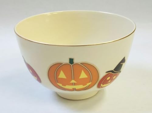 茶道具 茶碗 仁清 色絵 ハロウィン 西尾瑞豊のサムネイル