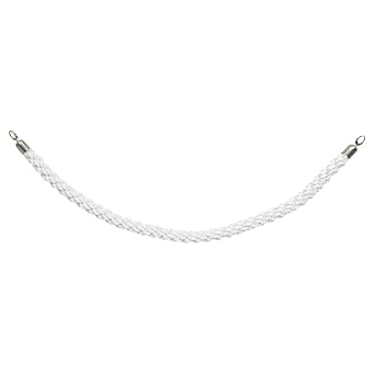 Securit Classic Shut-Off System, Rope, White/Chrome