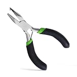 INJOYETc Mini Split Ring plier Jewelry Pliers 3" Split Ring Tool Jump Opener for Jewelry Making Beading Crafting