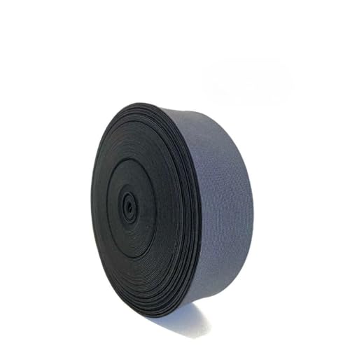 Elástico Reforçado Preto com Largura com Tamanho A Escolher Ideal para Confecções(60mm,1 Metro)