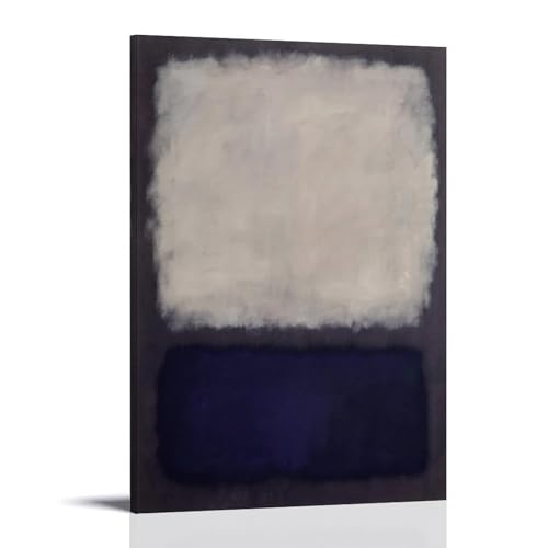 Mark Rothko toile salon moderne décoration murale chambre bleu gris