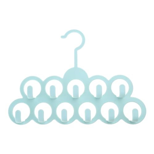 11Holes Clothes Tie Belt Shawl Scarf Hanger Display Holder Closet Hook