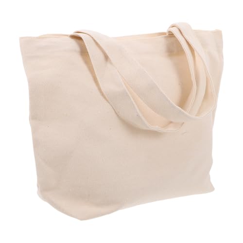 Cabas en toile blanc lot de 10 sacs légers et solides au design épuré pour le quotidien