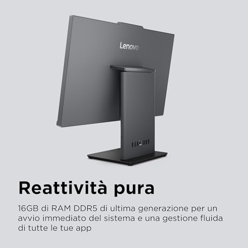 Lenovo ThinkCentre neo 24 Gen 5 Intel Core i5 i5 23.8 1920 x 1080 PC All in One 8 Go DDR5 SDRAM SSD Windows 11 Pro Wi Fi 6 802.11ax - vue 7