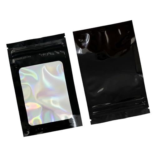 Bolsas de Mylar herméticas aluminio resellable embalaje holográfico 3