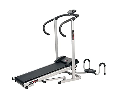 Lifeline Fitness LT-202 Manual Treadmill 3in1 with a Twister and Push-up Stand