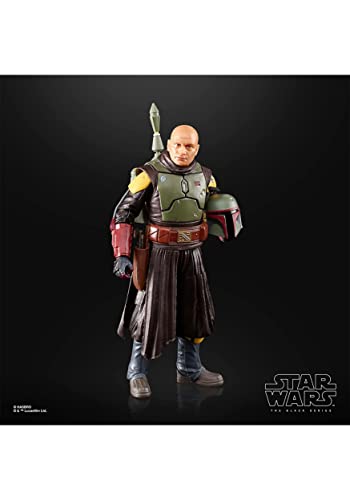 Star Wars Hasbro The Black Series Boba Fett (Throne Room): The Book of Boba Fett Collectable Figure, for Kids from 4 Years, Multi, 15 cm Tall
