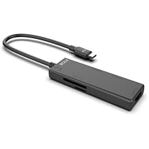 INCA X5 USB 3.0+2*USB 2.0 + SD + Micro SD Kart Type-C Hub - Siyah, ITPC-5T
