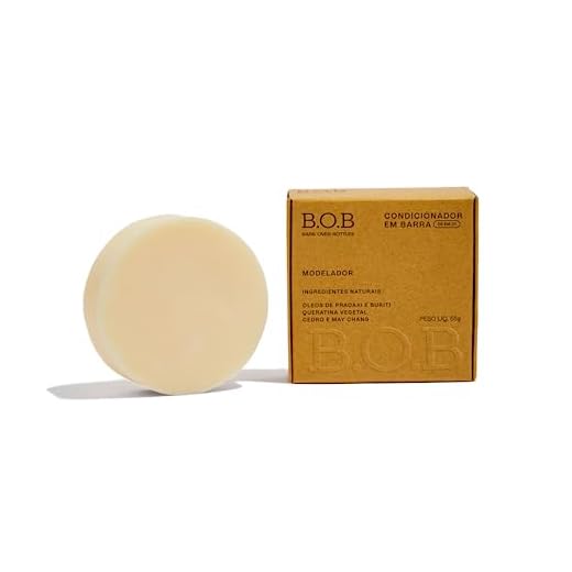 B.O.B Bars Over Bottles B.O.B Condicionador Em Barra Modelador 55G