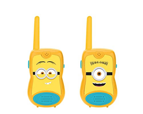 Lexibook, Mi Villano Favorito, Walkie-talkies Minions 200m,