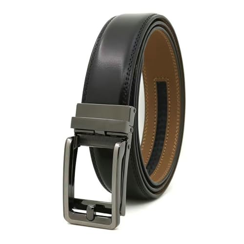 Mens Dress Belt Ratchet Belt Leather Comfort Perfect Companion to Mens Dress Shoes3