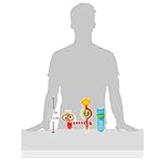 Yookidoo Baby Toddler Bath Wall Toy (Ages 1-3) Waterfall Spinning Gears & Rotating Googly Eyes - Mold Free - Attach to Any Tub or Shower - Spin N Sprinkle Water Lab - Great for Boys, Girls,& Kids - Image 3