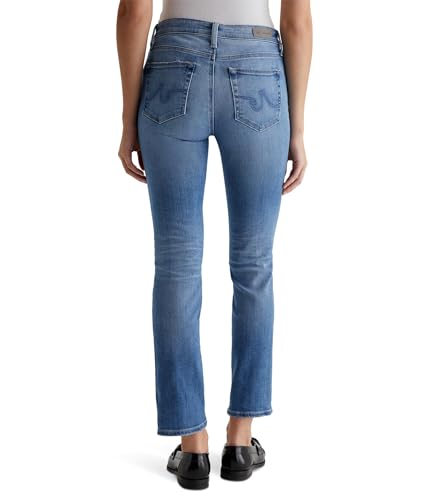 AG Women's Mari Mid-Rise Slim Straight Jeans in 13 Years Promenade3