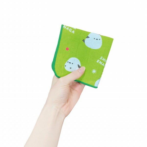 もも＆まりん　ハンカチ　シマエナガ柄　23枚 ミニタオル ハンカチタオル 6枚 セットシマエナガ 約20×20cm