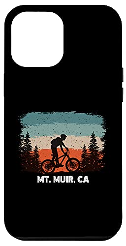 iPhone 12 Pro Max Mountain Bike Sunset Vintage Case
