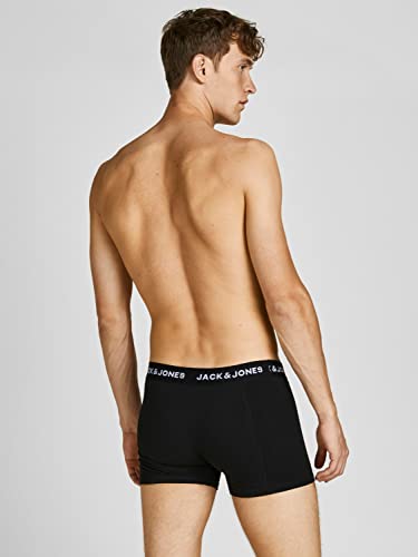 JACK & JONES Herren Boxershort JACBLACK Friday Trunks 5er Pack S M L XL XXL, Größe:XXL, Farbe:Black Black - Black - Black - Black 12167028 – Ansicht 5