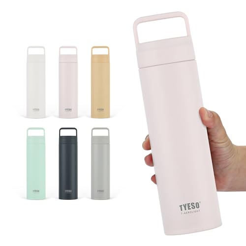 TYESO ���� �����t�� 500ml �y�� �^��f�M �P�[�^�C�}�O �ۉ��ۗ� �V�[�����X���� 316�X�e�����X �{�g�� �����^�� ���݌��O���Ă������ȒP KM02-050-SPK �T�N���s���N