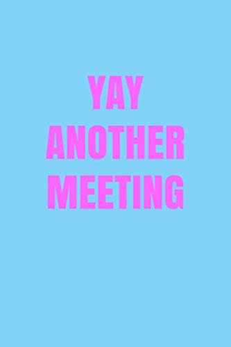 YAY ANOTHER MEETING: Notebook Journal