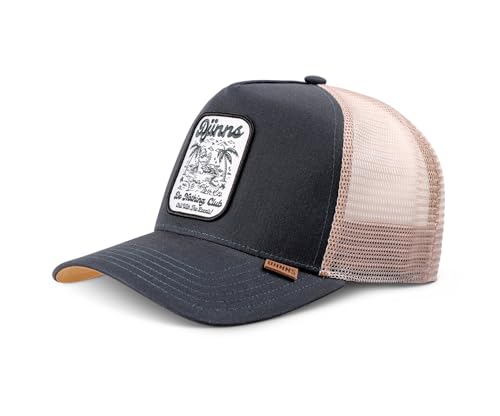 Djinns - Local Chill (Dark Olive) - Trucker Cap Meshcap Hat Kappe Mütze Caps