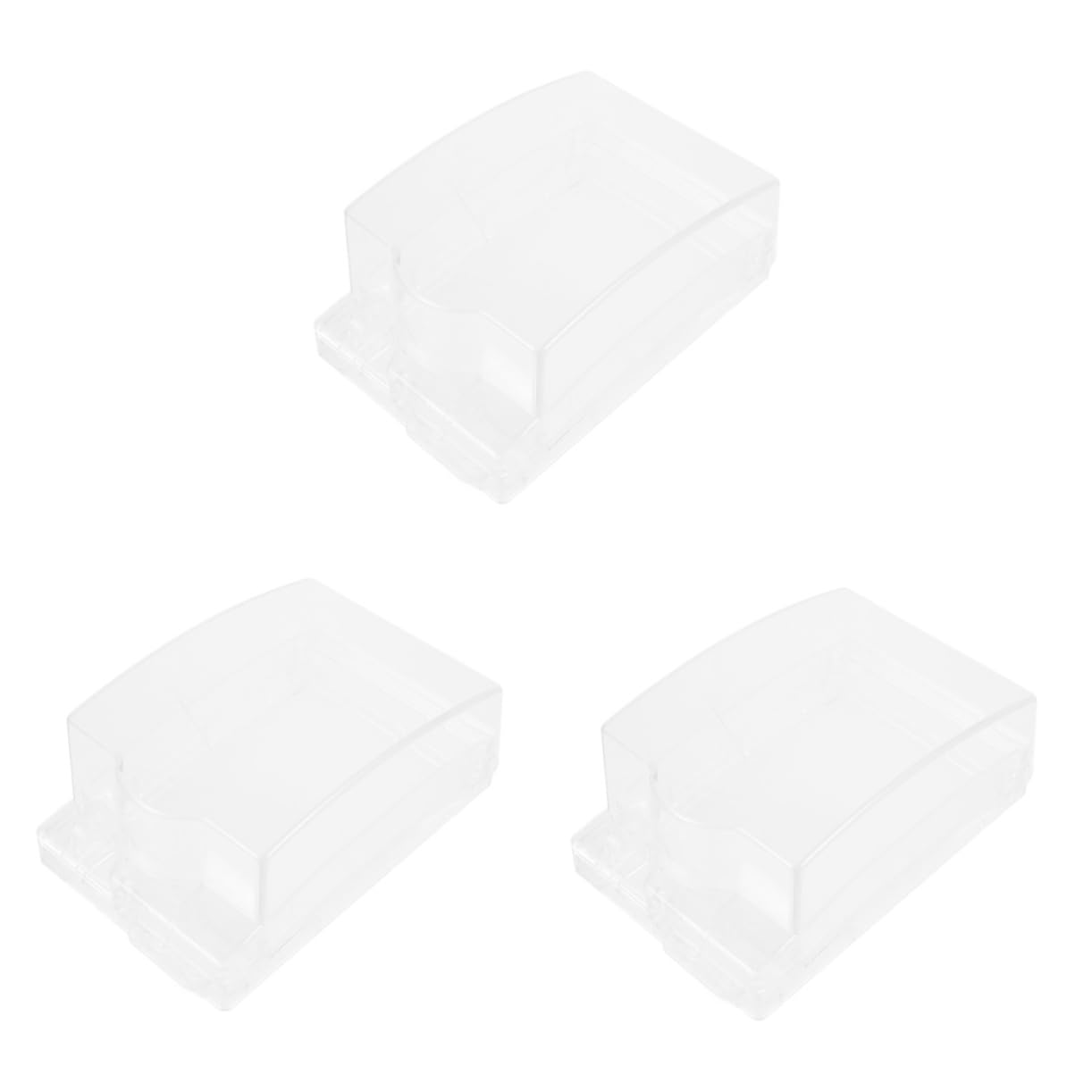 Gatuida 3pezzi Copripresa Per Ambienti Umidi Protezione Elettrica Trasparente Per Bagno e Cucina Facile Installazione e Versatile Design Antispruzzo e Sicuro Resistente