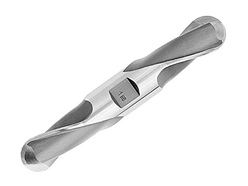 Image of Drill America DWCT111B HSS 2 Flute Double End Ball End Mill, 3 /64 inch x 3 /16 inch