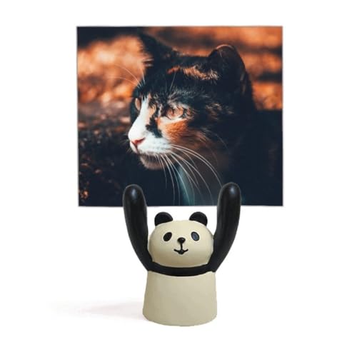 Support de mémo vintage chat marron pour bureau