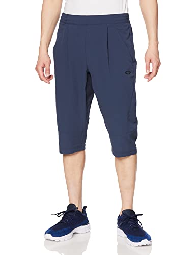 [I[N[] Training Pants ENHANCE SEERSUCKER 3/4 PANTS 1.0 Y FOGGY BLUE L({TCYXL)