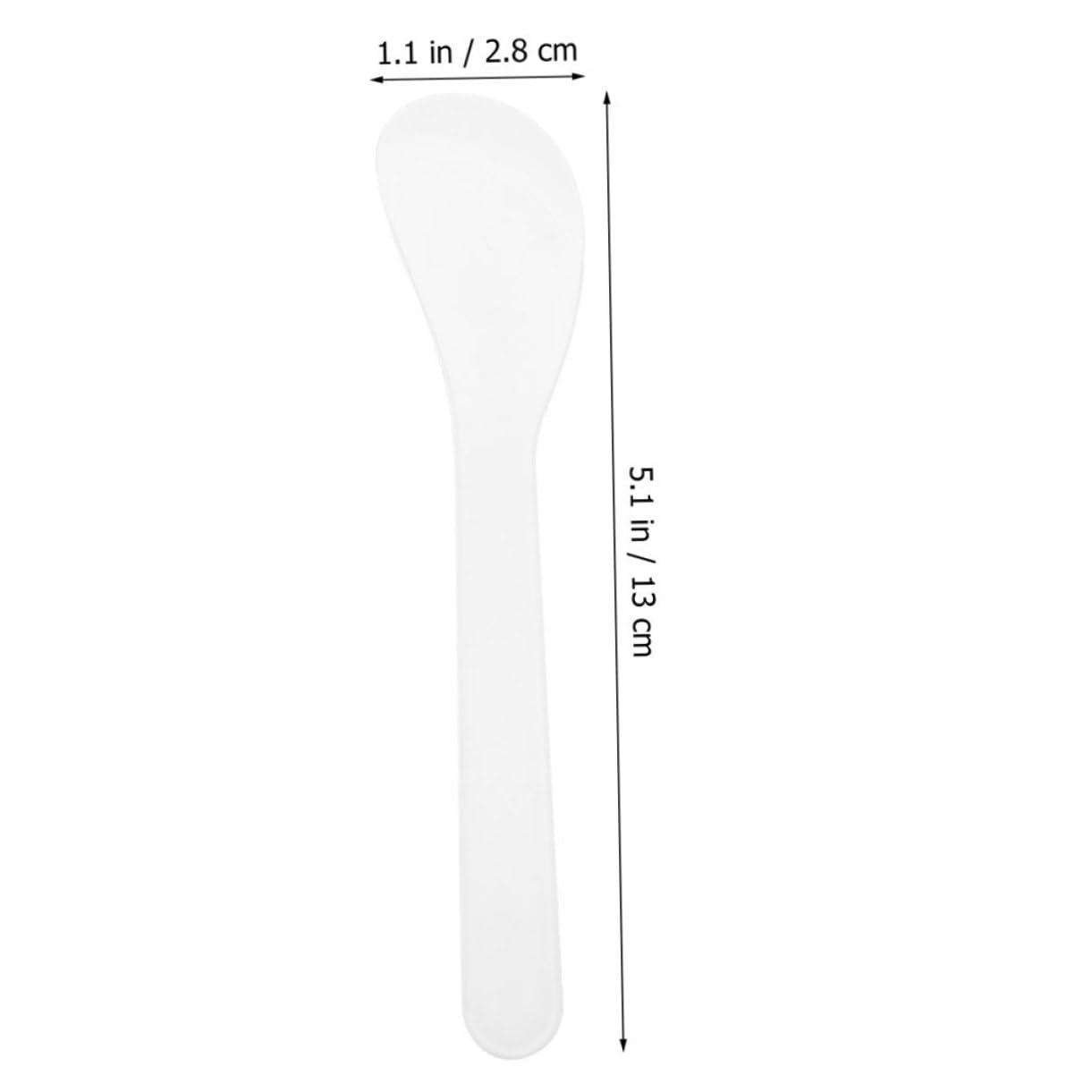 FOMIYES Portable Beauty Spatula Kit 50pcs Set for Skincare Face Mask Makeup Application Gentle