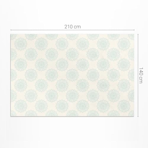 Tapis de sol vinyle 140x210 cm extérieur imperméable pour décoration de balcon - 4