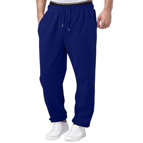 Boys Sweatpants Baggy Athletic Workout Pants for Kids Joggers Wide Leg Clothes with Pocket Elastic Waistband Sweat Pant