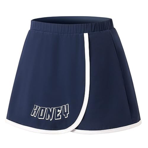 TiaoBug Kids Girls Golf Workout Sports Skirt Tennis Glof Skort Running Training Dresses with Built-in Shorts3