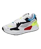 PUMA Unisex RS-Z Core Sneaker, White Black-Yellow Alert, 43 EU