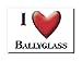 Enjoymagnets BALLYGLASS (G) Souvenir Irland Galway Fridge Magnet KÜHLSCHRANK Magnet ICH Liebe I Love