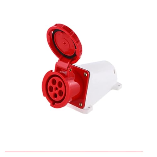 Enchufe industrial tipo conector IP67 macho y hembra con conductor oculto 5