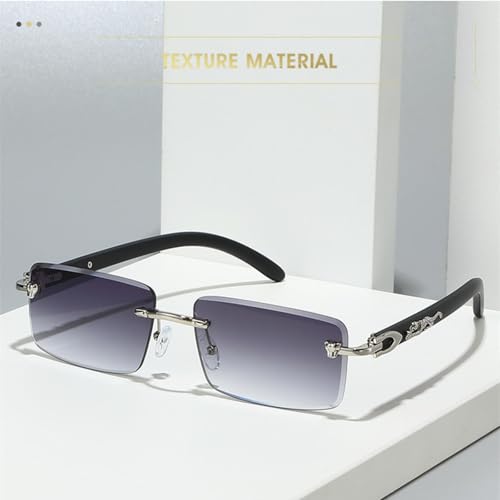 Fashion Small Rectangle Rimless Uv4002