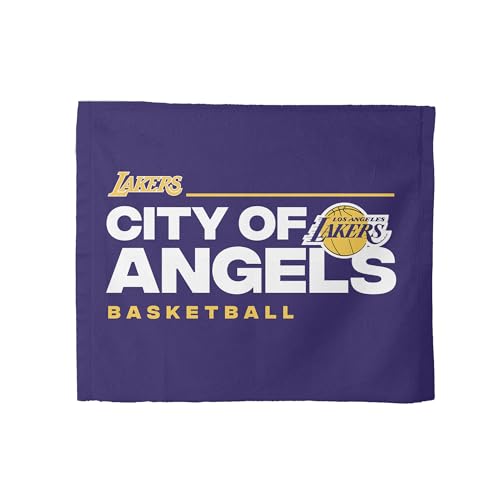 Northwest Los Angeles Lakers NBA City Basketball Rally Towel 18 x 15 Inches