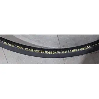 3/8 INCH (10 MM) NOMINAL BORE SIZE RAASVIN AIR WATER HOSE (RAW-06) 20 METER BUNDLE
