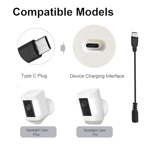 Power Cord Replacement for Ring Stick Up Camera - image 4