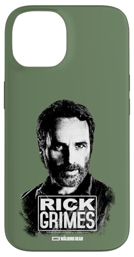 Coque iPhone 14 Rick Grimes pour éviter les rayures d'objectif et bris d'écran arrière