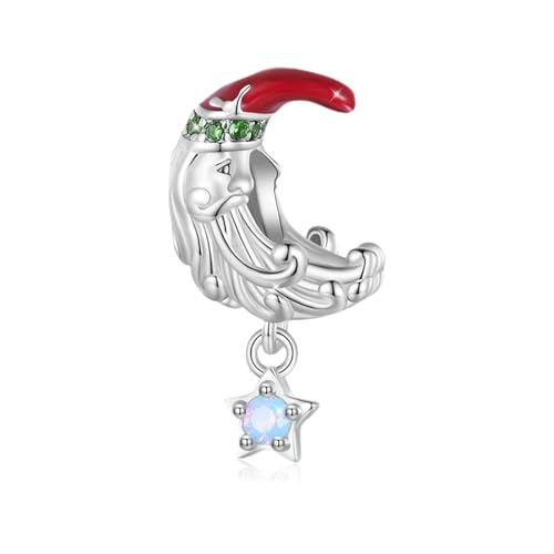 Image of GNOCE Christmas Charm Silver Plated & Sterling Silver Bracelet Gift