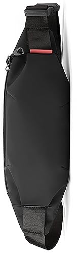 TODREMOU Marsupio Uomo Donna Piccolo-Impermeabile Sportivo Running Borsa PU Pelle Antiscippo Corsa Mtb Trekking Porta Lavoro