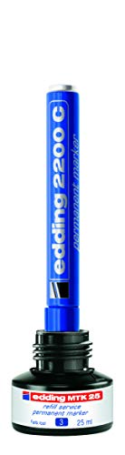 Marqueur permanent Edding 2200 C biseauté multicolore - 2