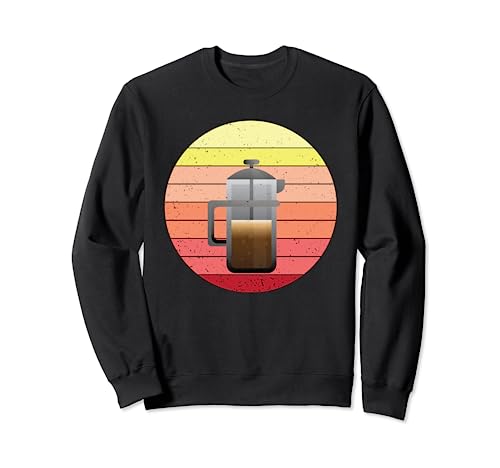 Cafetière à piston rétro Sweatshirt